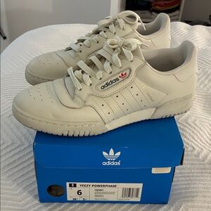 Adidas Yeezy Powerphase Cream Sneakers